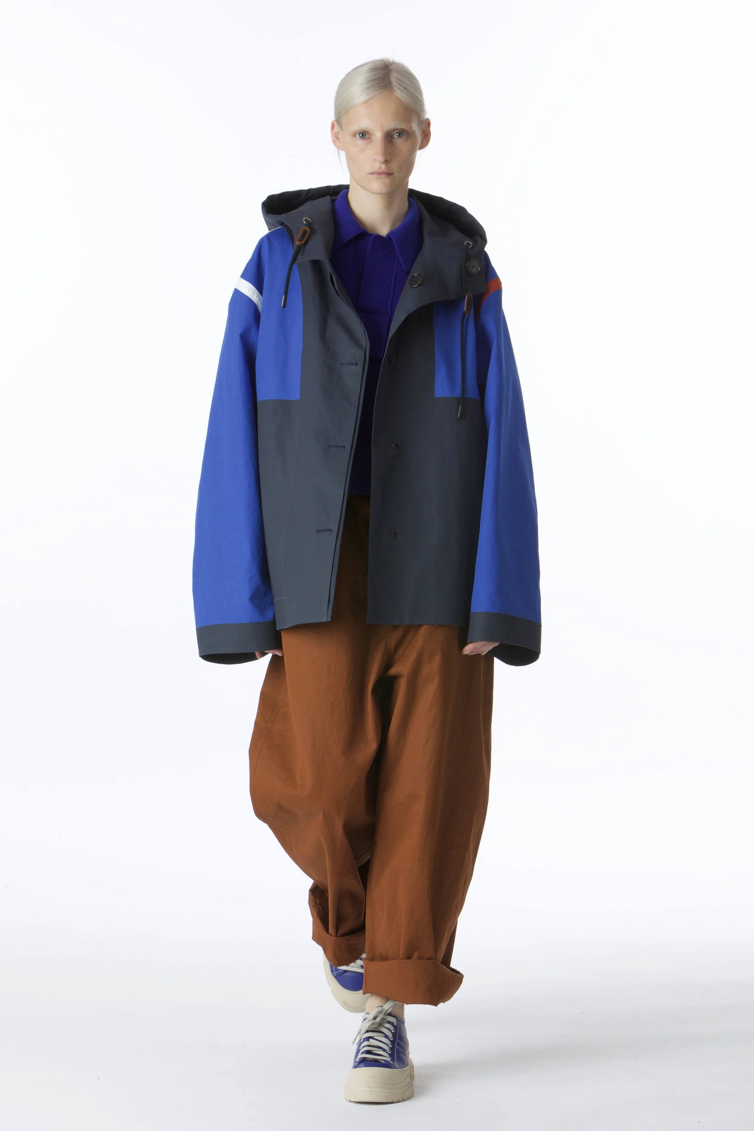 SOFIE D'HOORE*おしゃれなスタイル*インクブルー オスロコート SS25 — SOFIE D'HOORE